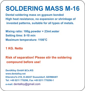 Soldering mass